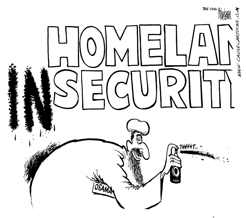  HOMELAND INSECURITY by Mike Lane