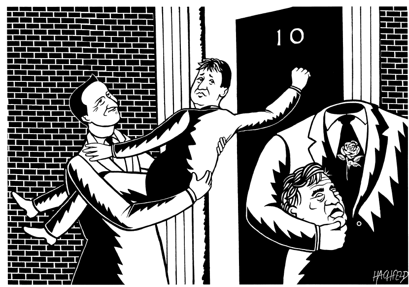 Cameron, Clegg, Brown