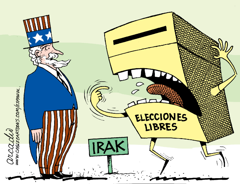  ELECCIONES EN IRAK by Arcadio Esquivel