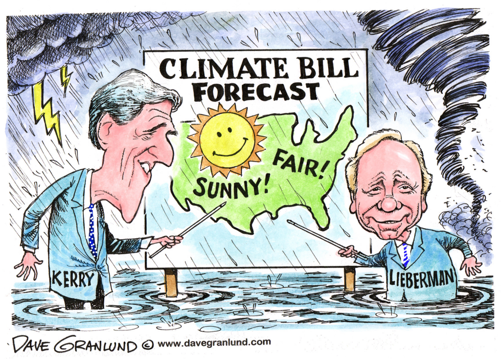  CLIMATE BILL FORECAST by Dave Granlund