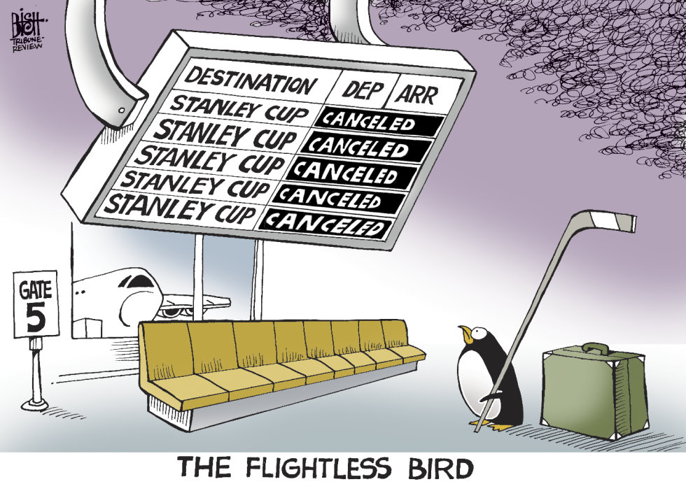 LOCAL- END OF PENGUINS SEASON, COLOR