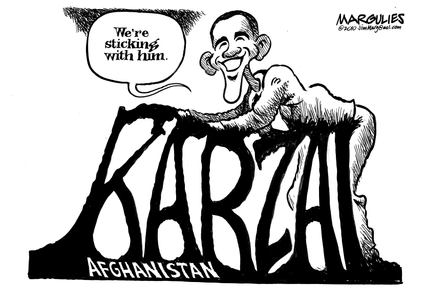 Sticking with Karzai