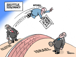 SHUTTLE DIPLOMACY  by Paresh Nath