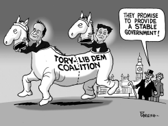 BRITISH COALITION GOVT by Paresh Nath