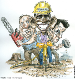 OBAMA CONSTRUCTION CREW -  by Taylor Jones