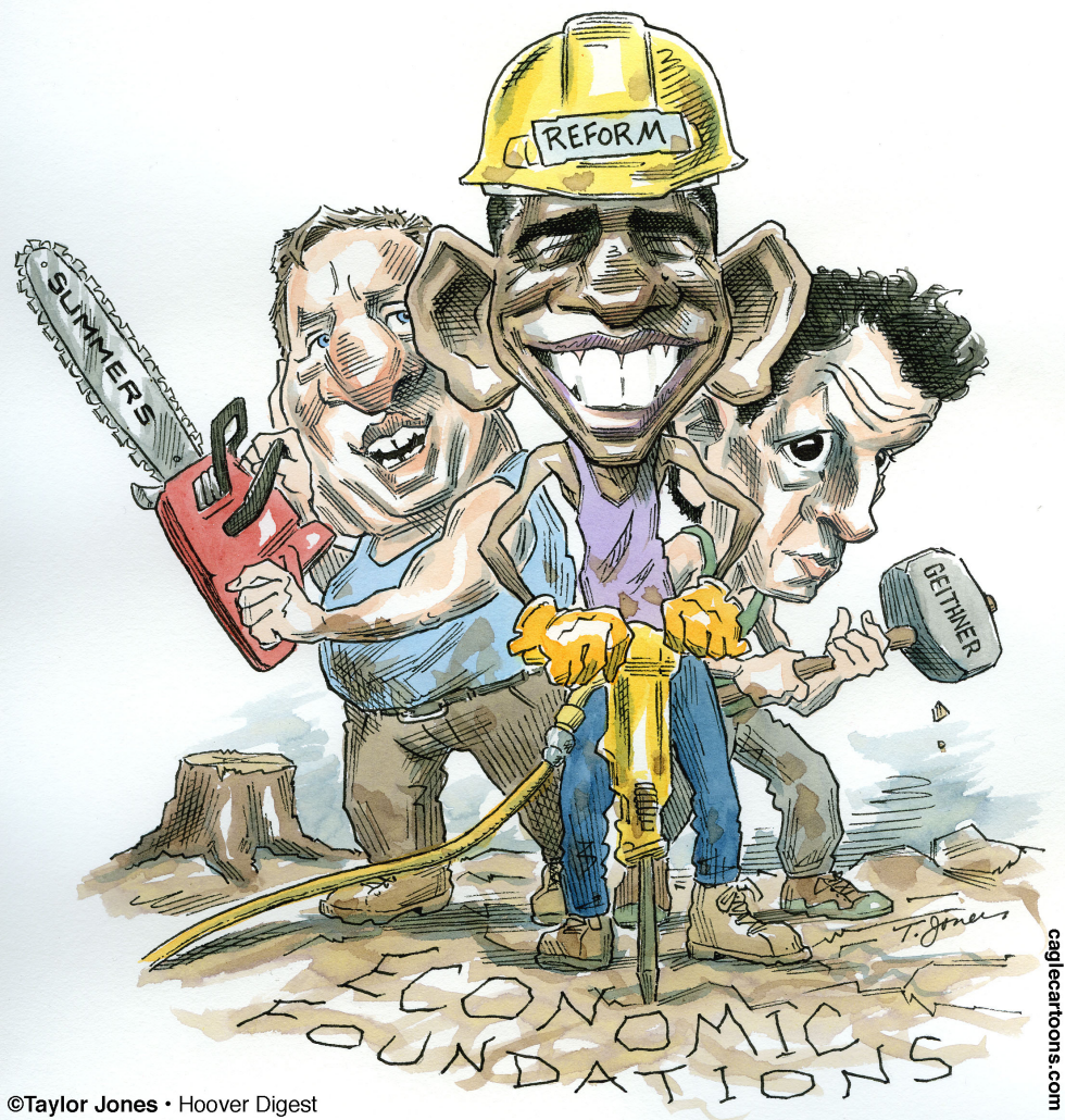  OBAMA CONSTRUCTION CREW  by Taylor Jones