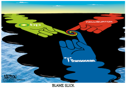 BLAME SLICK by R.J. Matson