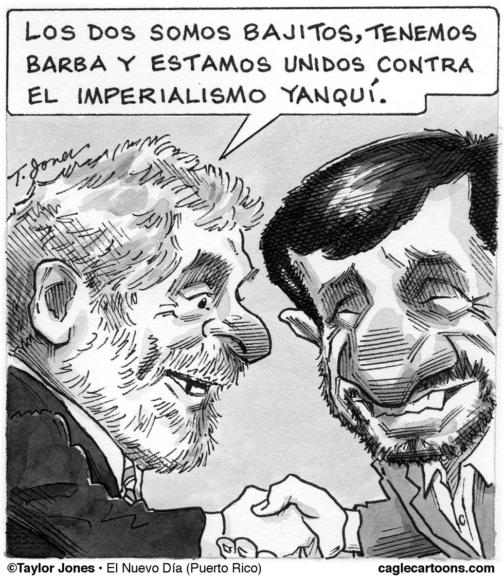 Lula da Silva y Mahmoud Ahmadinejad