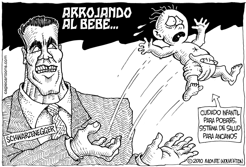 Arrojando al Bebe