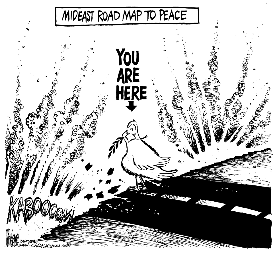  ROAD MAP FOR PEACE by Mike Lane