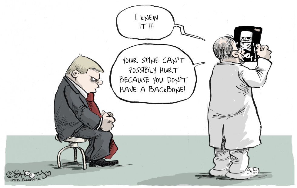 English Fico No Backbone for Cagle Column