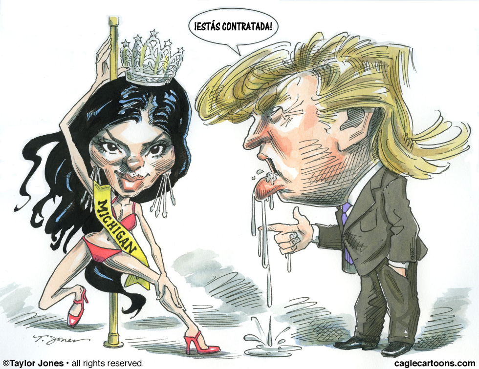Miss USA y Donald Trump / COLOR