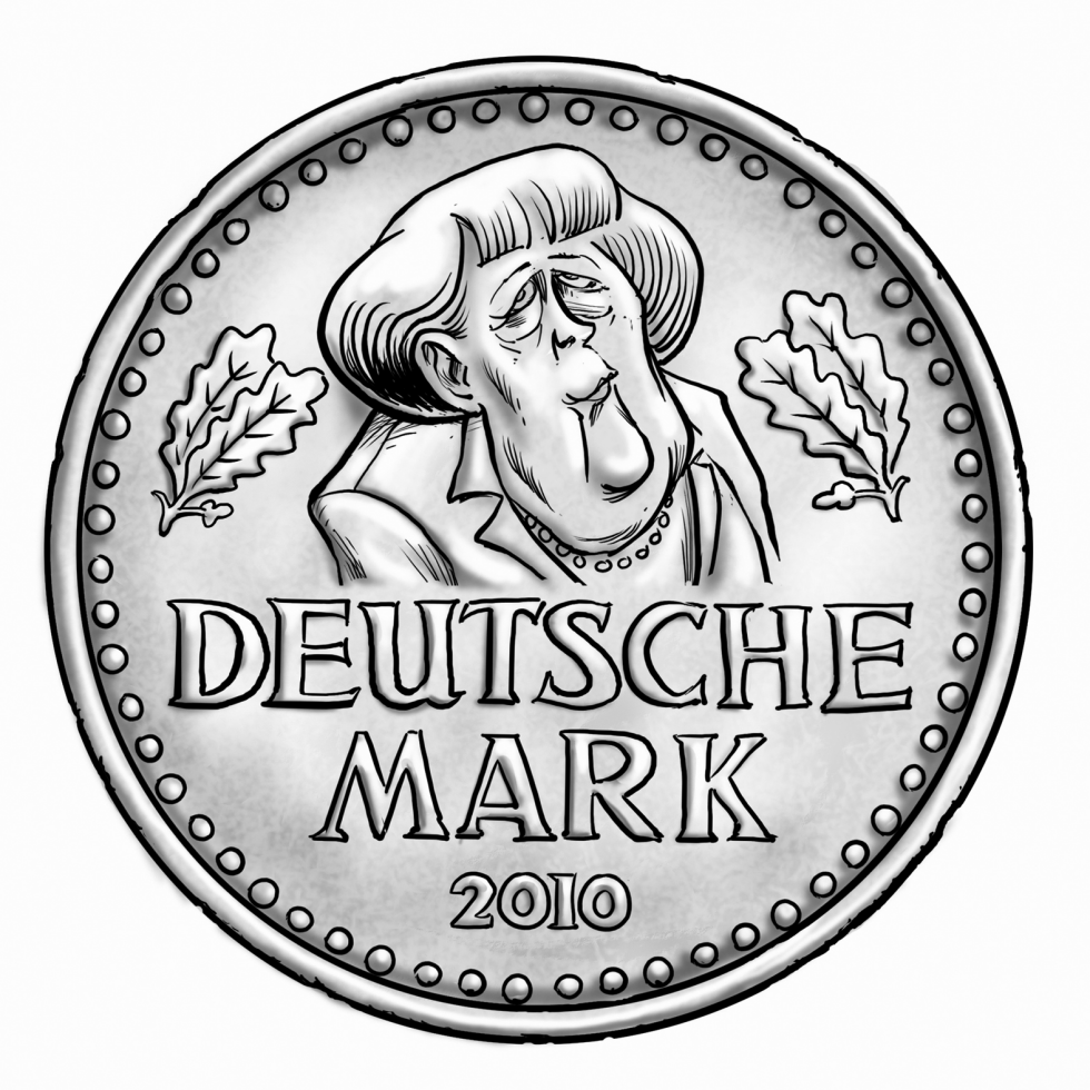 The new German currency