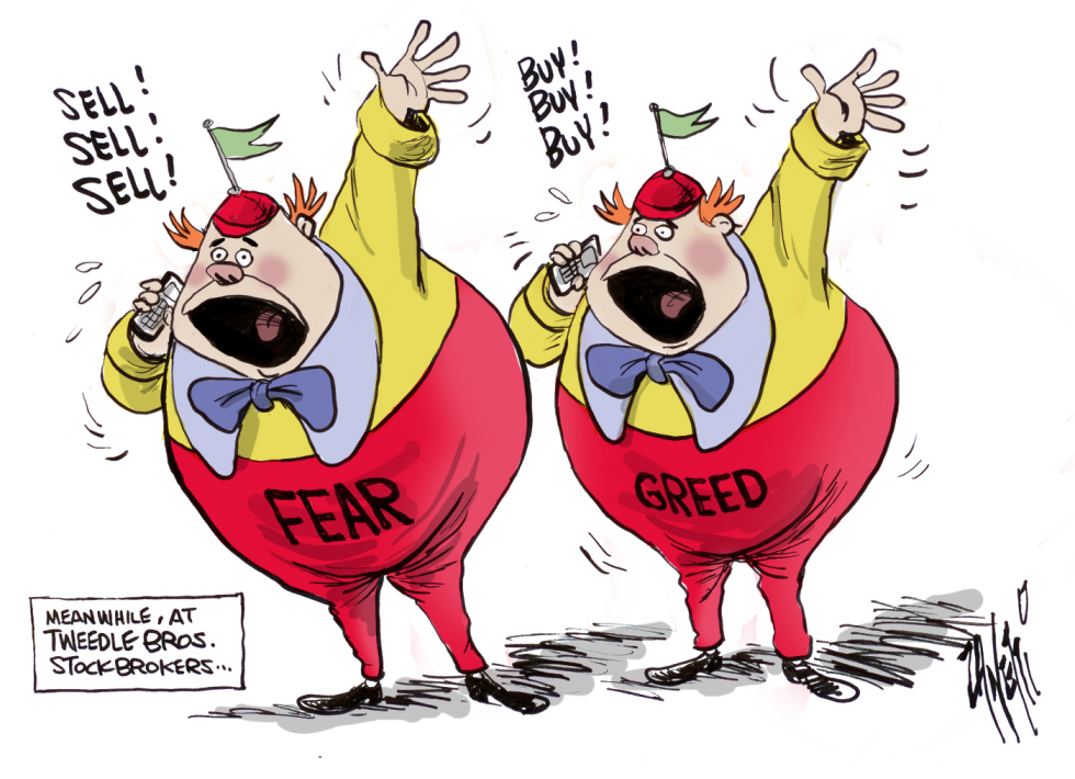 Stock Market Fear and Greed COLOR