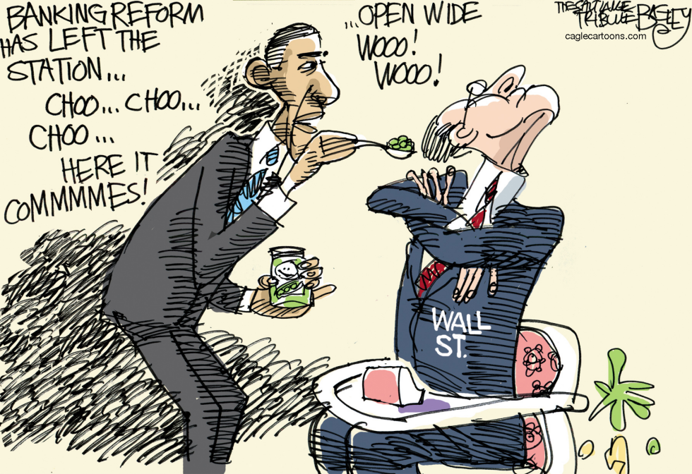 Shoving Bank Reform COLOR