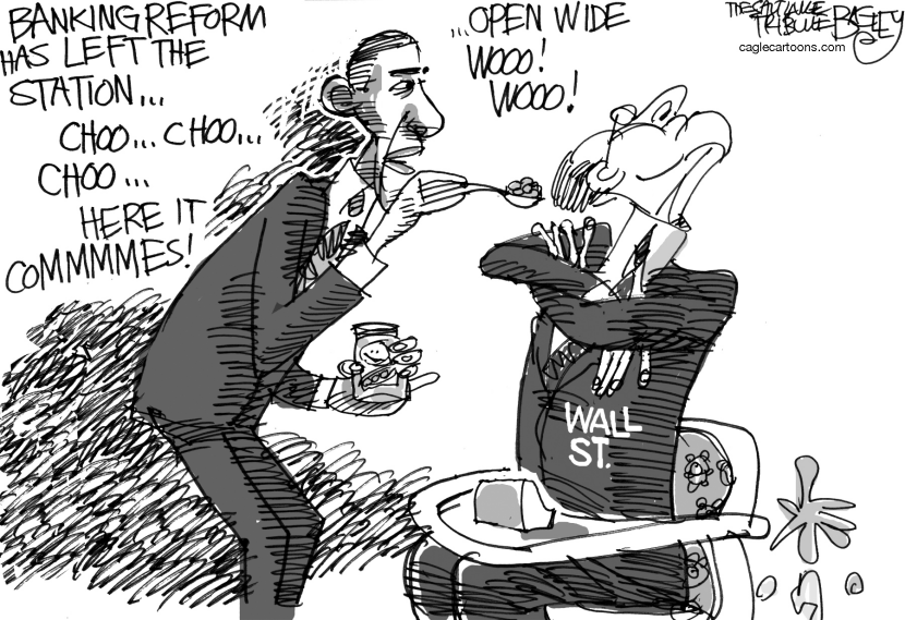Shoving Bank Reform