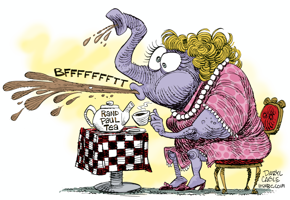 Rand Paul Tea Party Color
