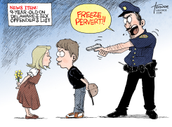 CHILD SEX OFFENDER by Rob Tornoe