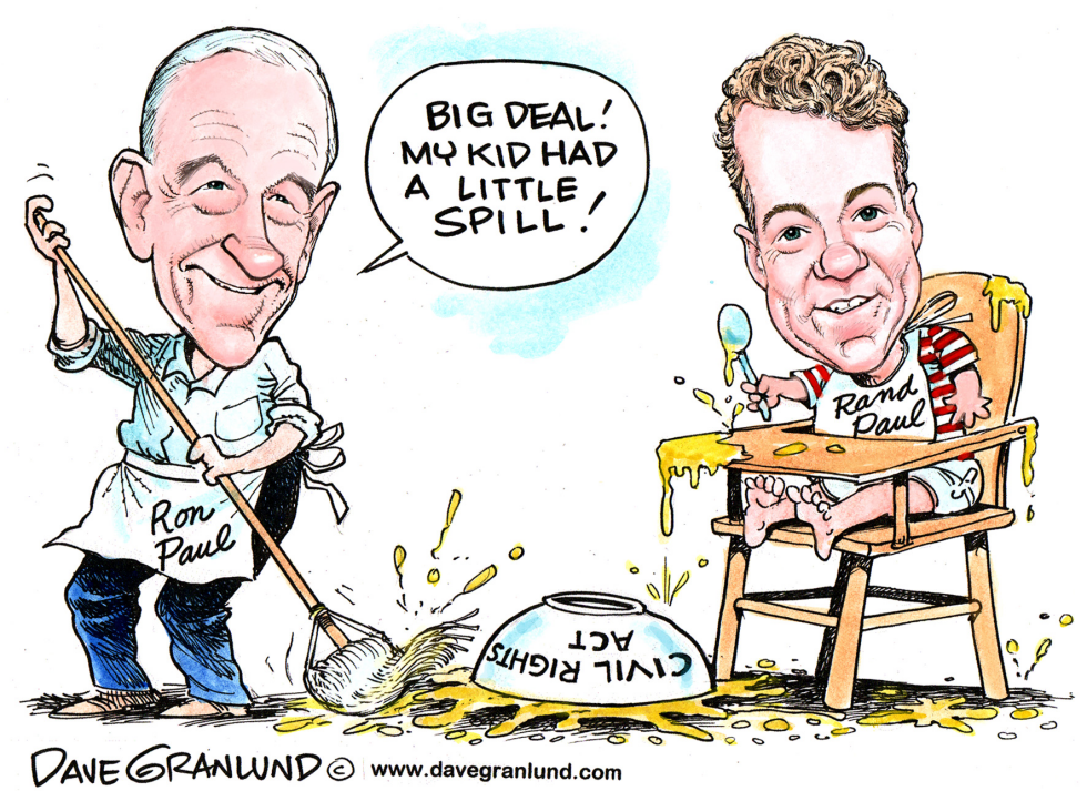 Ron Paul and sloppy Rand Paul