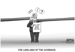 LOCAL MO-ST. LOUIS POLICE BOARD CHAIRMAN DEPOSED by R.J. Matson