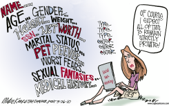 INTERNET PRIVACY  by Mike Keefe
