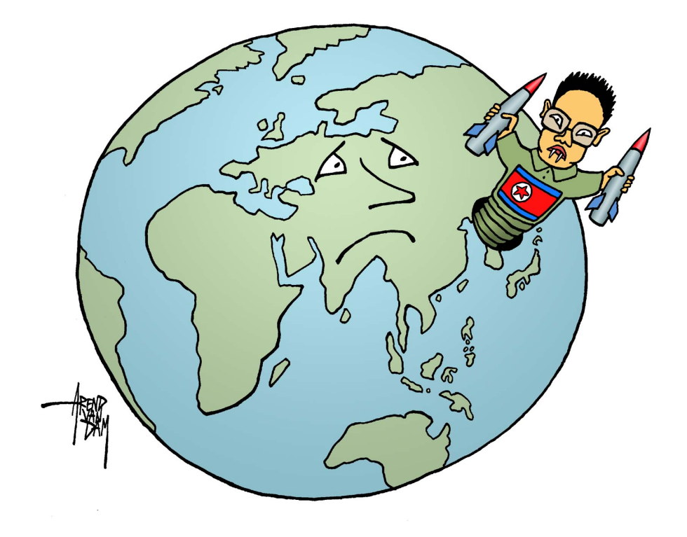 North Korea as worm in worldapple