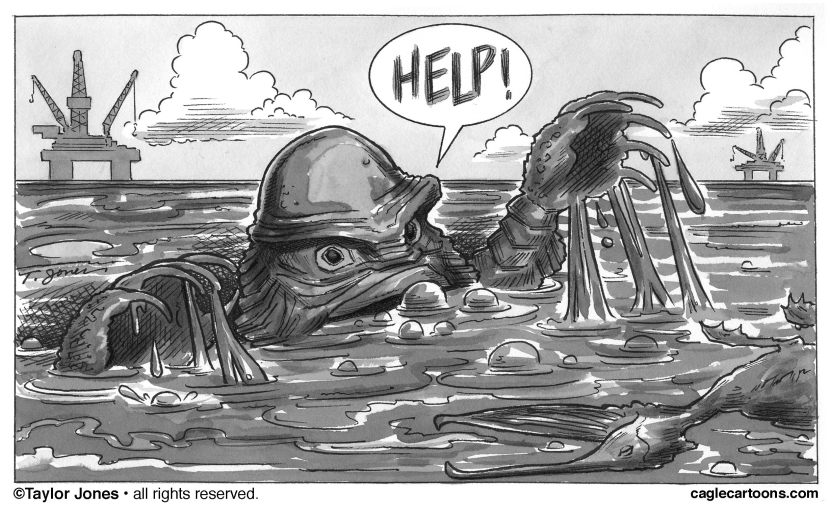Creature from the Oily Gulf