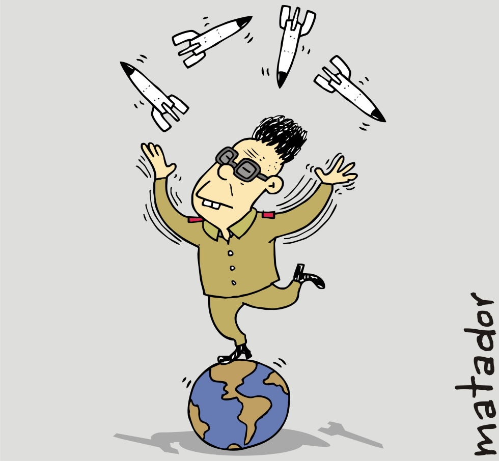 Kim Jong Il Juggles