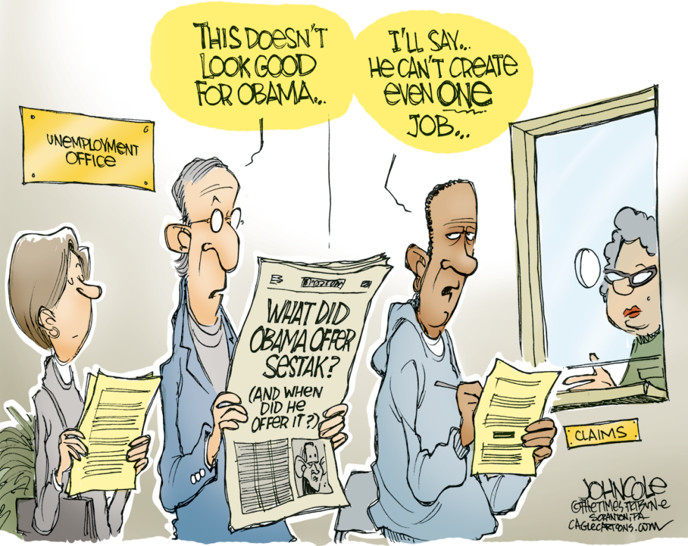 Sestak job offer COLOR