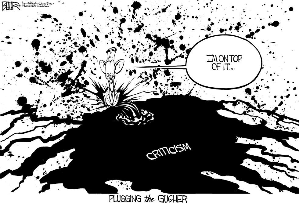 Obama Plugs the Spill