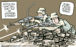 REPEAL DONT ASK  by Mike Keefe
