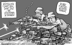 REPEAL DONT ASK  by Mike Keefe