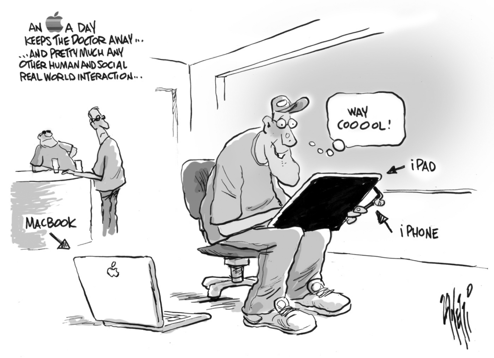 Apple Products bw