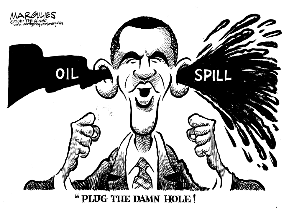 PLUG THE DAMN HOLE by Jimmy Margulies