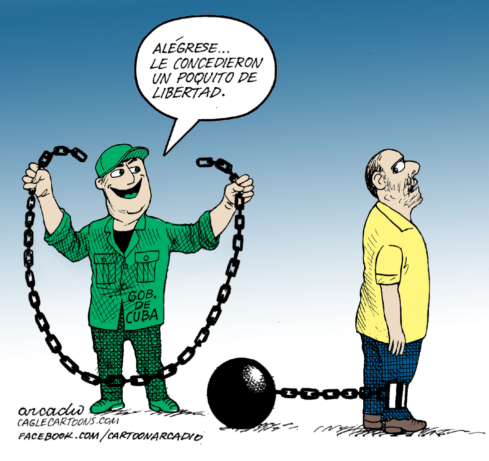 Un preso cubano con suerte col