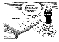 ISRAEL AND GAZA BLOCKADE by Jimmy Margulies