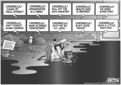 OBAMA CINDERELLA by R.J. Matson