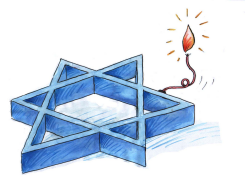 STAR OF DAVID BOMB by Pavel Constantin