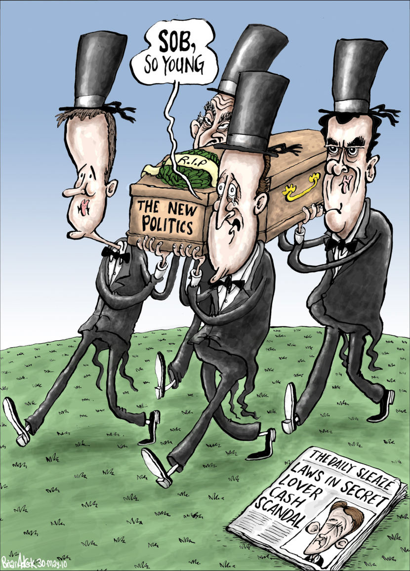 First Set Back For New UK Political Coalition