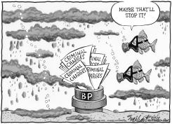 OIL SPILL by Bob Englehart