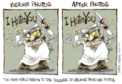 BEFORE & AFTER PHOTOS by Daryl Cagle