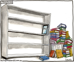 NO MORE BOOKS by Peter Lewis