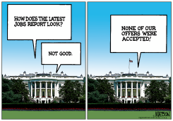 WHITE HOUSE JOB OFFERS REPORT by R.J. Matson