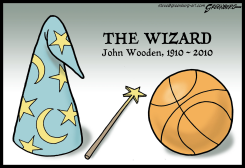 JOHN WOODEN by Steve Greenberg