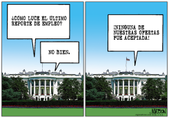REPORTE DE OFERTAS DE EMPLEO DE LA CASA BLANCA /  by R.J. Matson