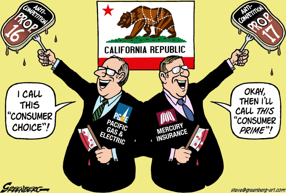 Calif Props 16 and 17