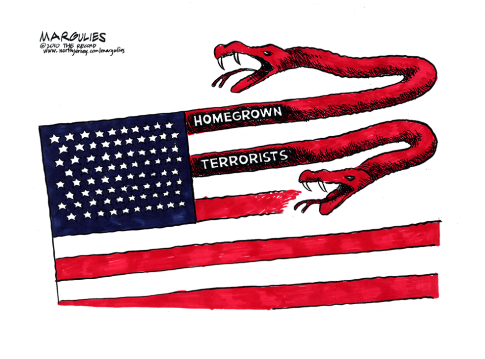 Homegrown terrorists color