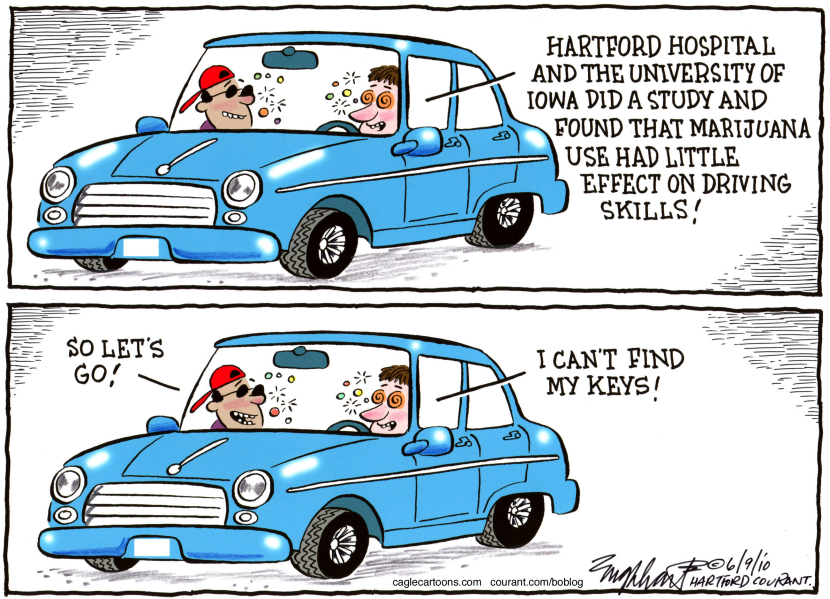 Marijuana While Driving COLOR