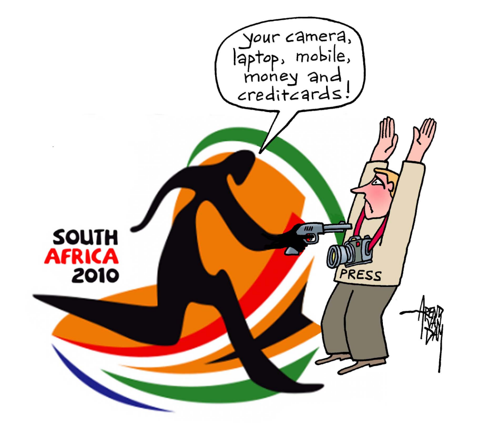 World Cup South Africa robbery