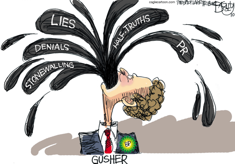  GUSHING BP by Pat Bagley